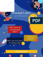 Personal Letter