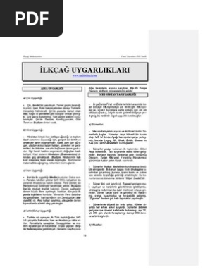 ilkcag uygarliklari pdf