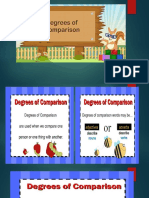 Degrees of Comparision