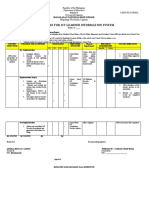 ACTION PLAN Sample For Lis