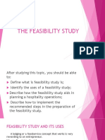 The Feasibility Study