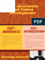 Chapter 9-Self-Awareness and Values Development