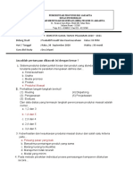 SOAL PTS Ganjil PKWU Brevy Jofelin Wardhana