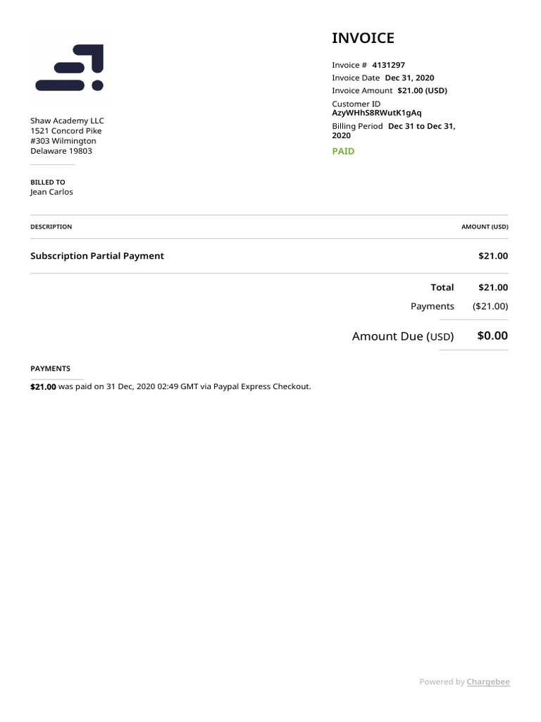 Shawacademy Invoice 6olX7SKij4hPwTu | PDF