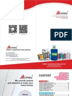 Catalog From Homey Sealant