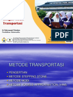 Metode Transportasi