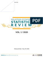 Malaysia Economic Statistics Review-Vol-1-2020