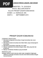 Prinsip Dasar Komunikasi dan etika komunikasi (2)