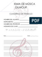 Cuaderno Infantil Academia Gilmour