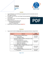 Instruksi Dan Ketentuan Tugas Proyek PDF