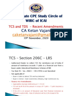 PPT-CA Ketan Vajani - TCS and TDS - Recent Amendments - 19.11.2020