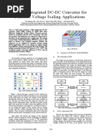 A Fully Integrated DC-DC Converter For Dynamic Voltage Scaling Applications