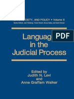 (Law, Society and Policy 5) Judith N. Levi (Auth.), Judith N. Levi, Anne Graffam Walker (Eds.) - Language in The Judicial Process-Springer US (1990) PDF