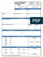 E-01 Form Non Conformance & Withdrawal Control (NCWC)