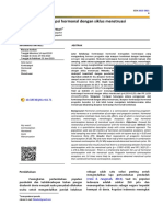 Hubungan Kontrasepsi Hormonal Dengan Siklus Menstr PDF