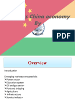 India Vs China Economy By: Satish Santosh