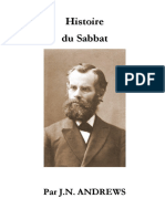 L'Histoire Du Sabbat - J.N. ANDREWS