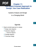 The Object-Oriented Approach To Design: Use Case Realization