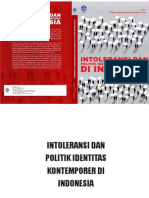 Intoleransi Dan Politik Identitas Di Indonesia PDF