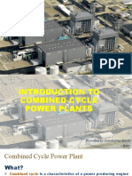 Introduction To Combined Cylce Power Plants