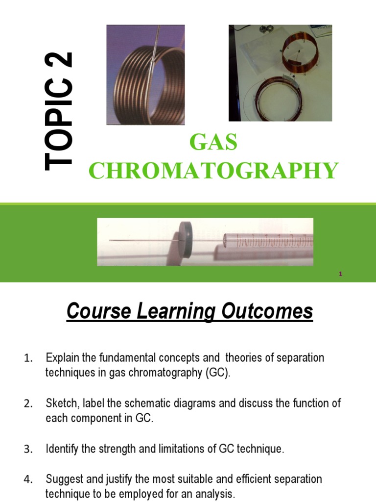 Fundamentals of Gas Chromatography | PDF | Gas Chromatography ...