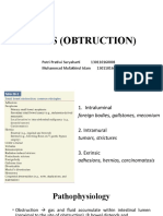 Ileus (Obtruction)