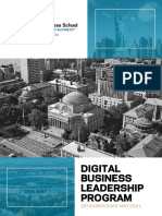 CBS Digital Business Leadership Program 2020 Brochure PDF