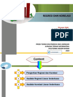 Teori 8. Regresi Dan Korelasi