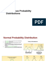 Continuous Probability Distributions