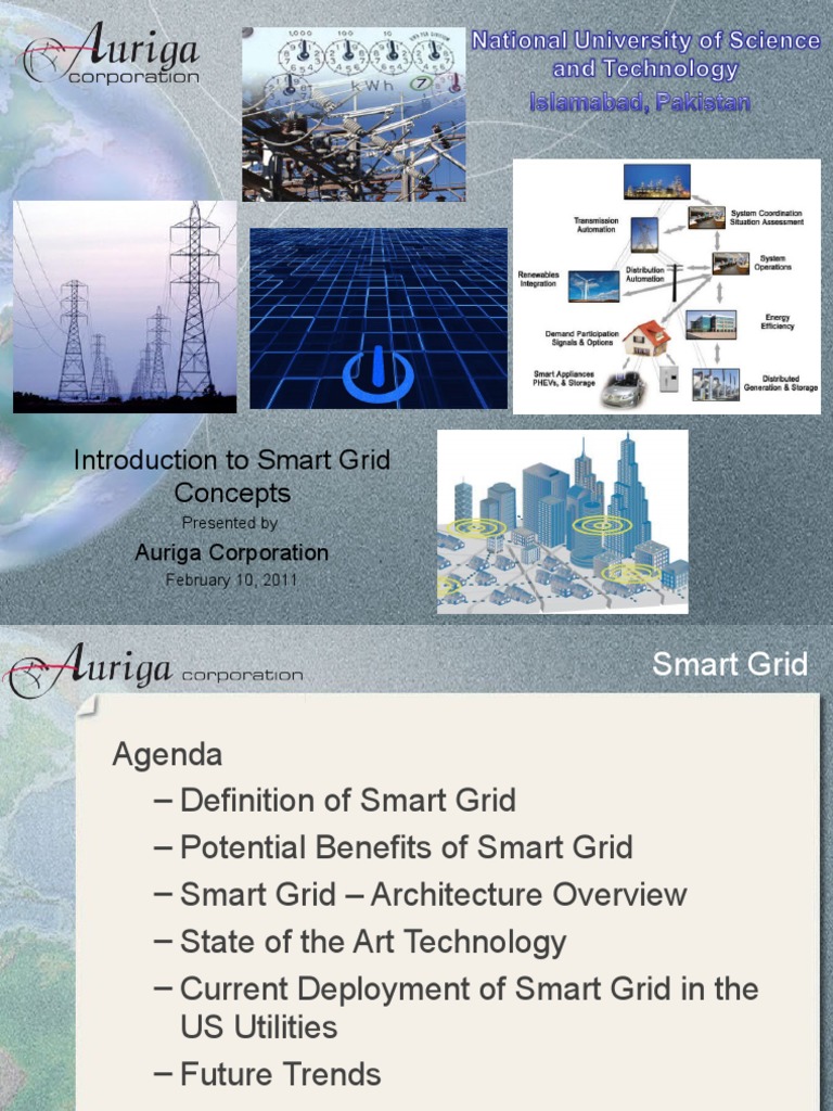 Smart Grid Concepts and Benefits Overview | PDF | Wind Power | Smart Grid
