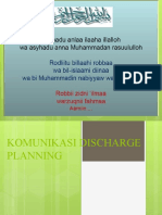 Komunikasi Discharge Planning
