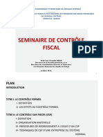 SEMINAIRE Sur Le Contrôle - Fiscal 2010 - Copie