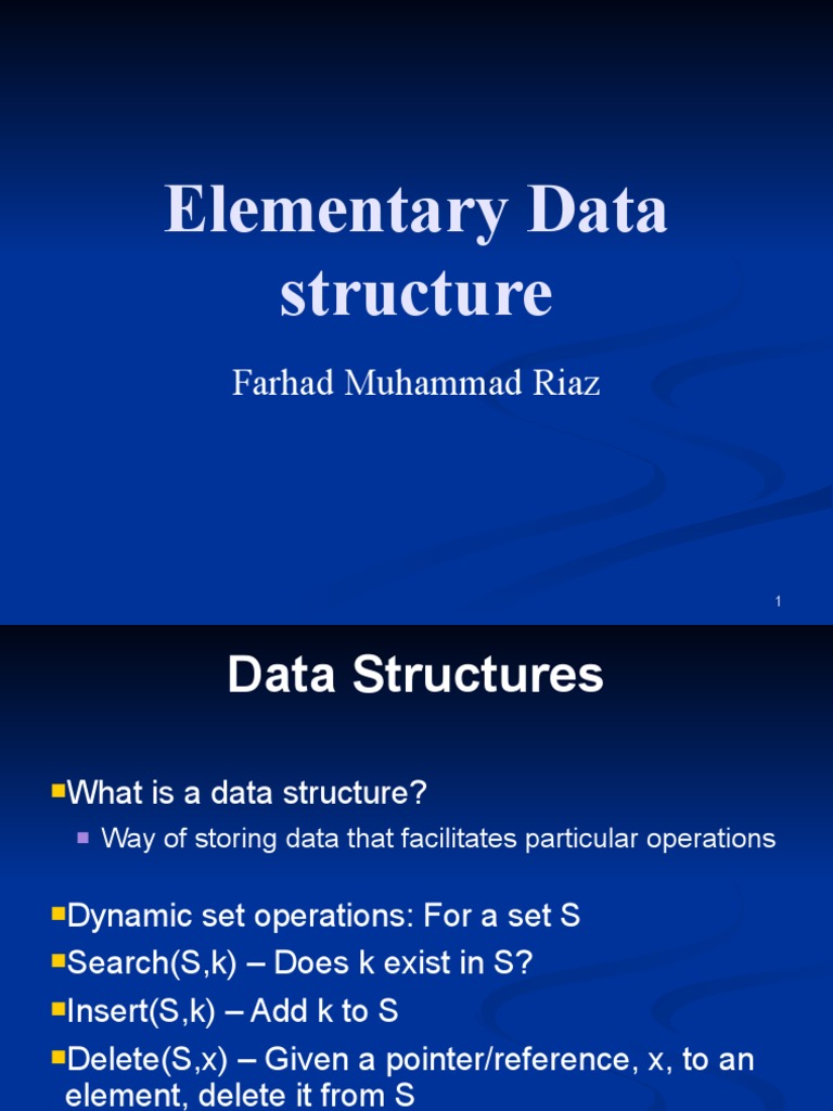 Fun Introduction to Data Structures | PDF