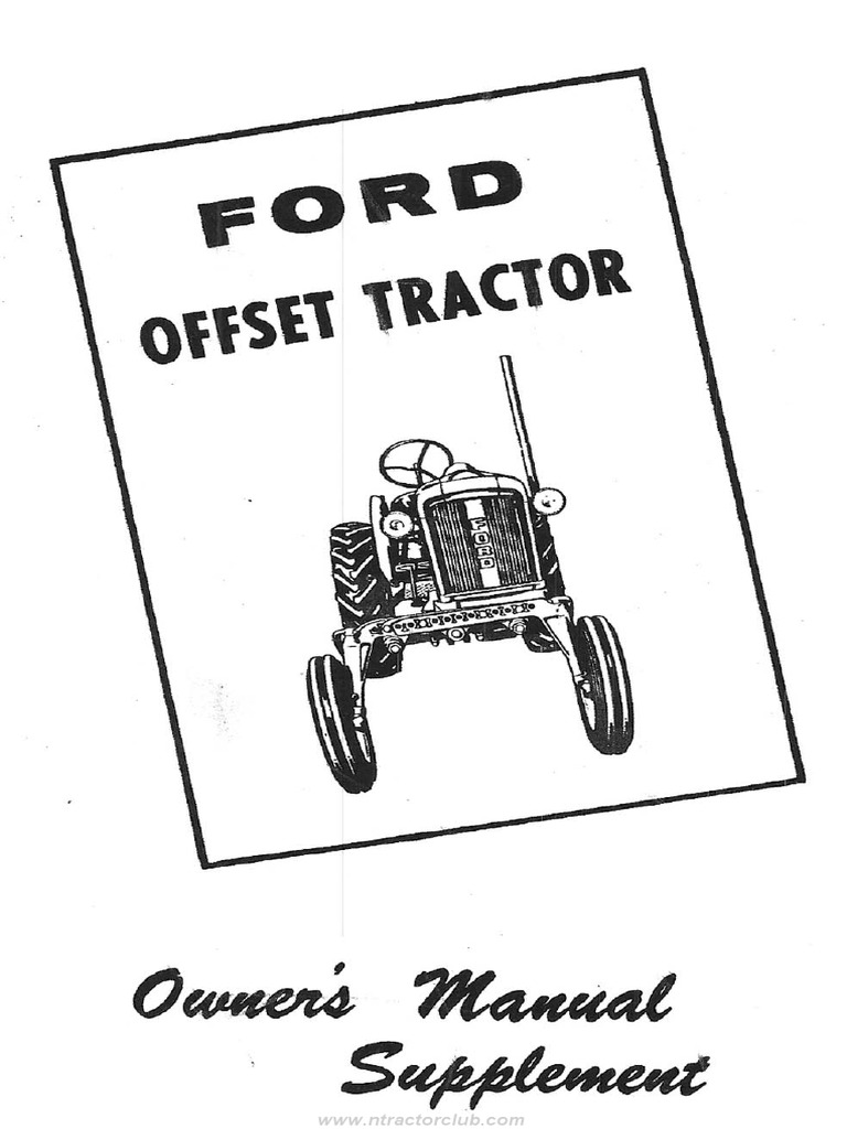 FORD 2000 TRACTOR SERVICE MANUAL FREE DOWNLOAD visual data 2