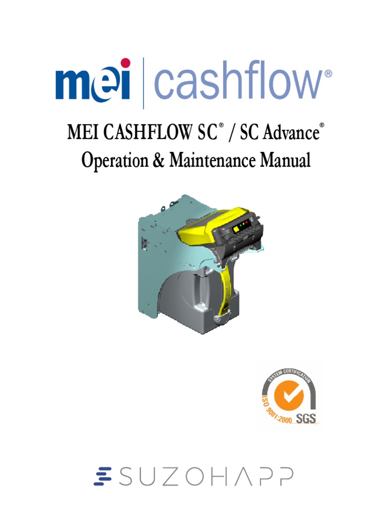 Mei Cashflow Sc Sc Advance Operation Maintenance Manual Pdf Usb