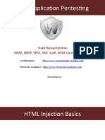019 HTML Injection Basics