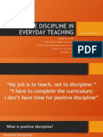 Positive Discipline in Everyday Teaching