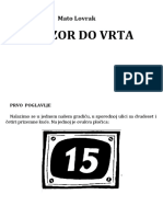 Mato Lovrak - Prozor Do Vrta PDF