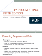 Security in Computing, Fifth Edition: Chapter 11: Legal Issues and Ethics