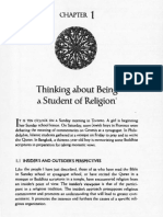 Thinking About Being A Student of Religion LESSON1