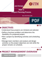 SCSD2613: Project Planning Process