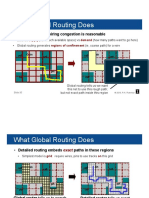 What Global Routing Does: Makes Sure Overall Wiring Congestion Is Reasonable