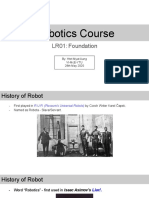 Robotics Course: Foundation