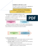 Interpretación de La Ley