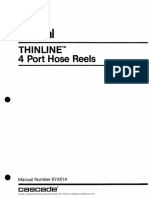 Cascade Thinline4port Hydraulic Hose Reel Parts