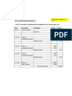 Test Your Understanding# 5 CASE#1 Tokyo Plans To Hold Bond Until Redemption Date. (At Amortization Cost) Date Particulars Particulars DR ($) CR ($)