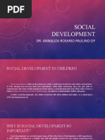 Social Emotional Development