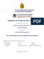 Etudes Des Caractéristiques Du Gazole Et Du Pétrole À Des Fins Énergétiques PDF