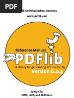 PDFlib Manual COM dotNET