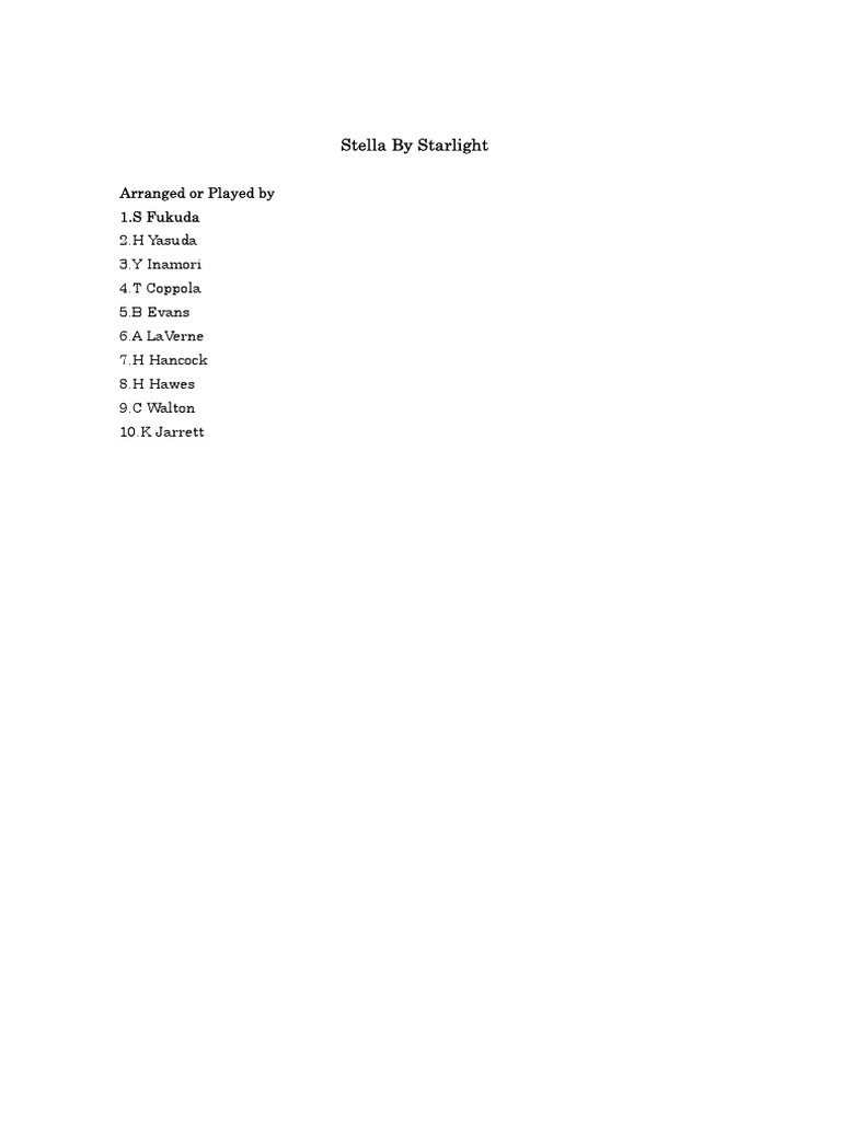Stella by Starlight Book Jap PDF | PDF